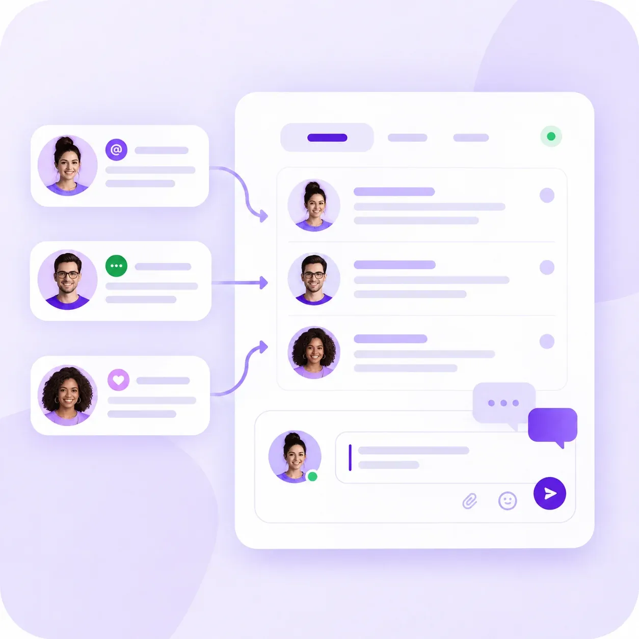 Mentions and comments collected into one community management workspace